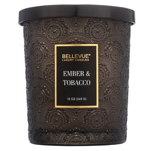 Bellevue Double Wick 12 oz
Luxury Candle ~ EMBER & TOBACCO ~ New!